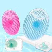 Baby silicone shampoo brush bath shower brush baby massage wash brush