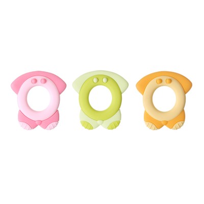 Wholesale Baby Teething Teether, BPA Free Silicone Baby Teething Toy